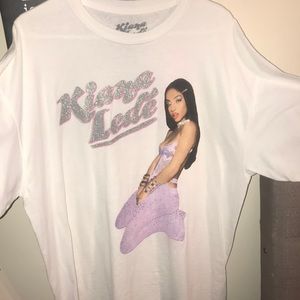 Kiana Lede’ Official “Myself Tour” Tee Shirt